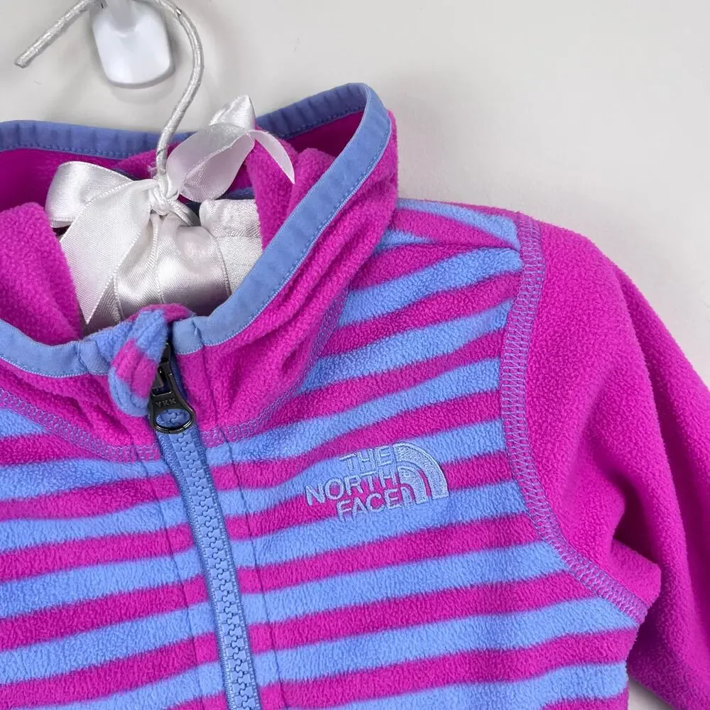 The North Face Girls Glacier Full Zip Hoodie 3-6 Months